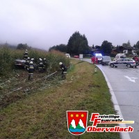 Verkehrsunfall B106 - Flattach